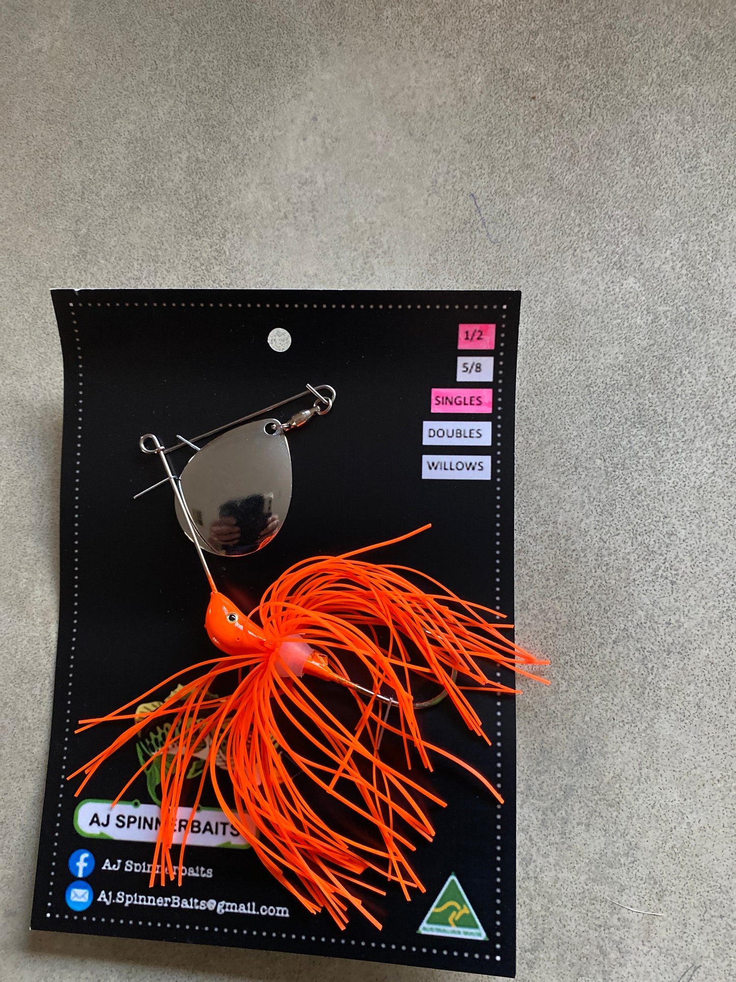 Aj Spinnerbaits 1/2 oz