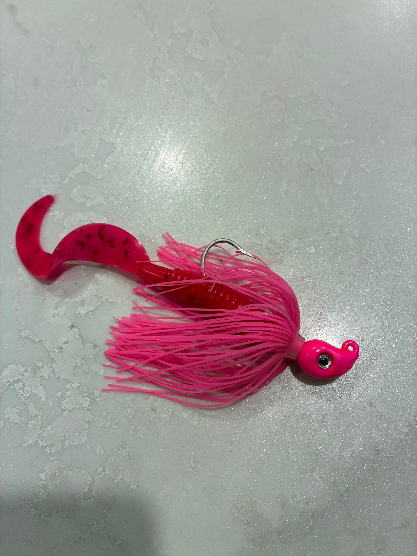 5/8 Swim jig -6 inch grub