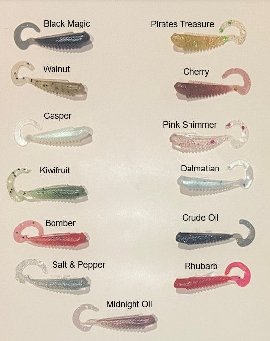 Curly Tail Minnow (multiple sizes) – Ambush Lures