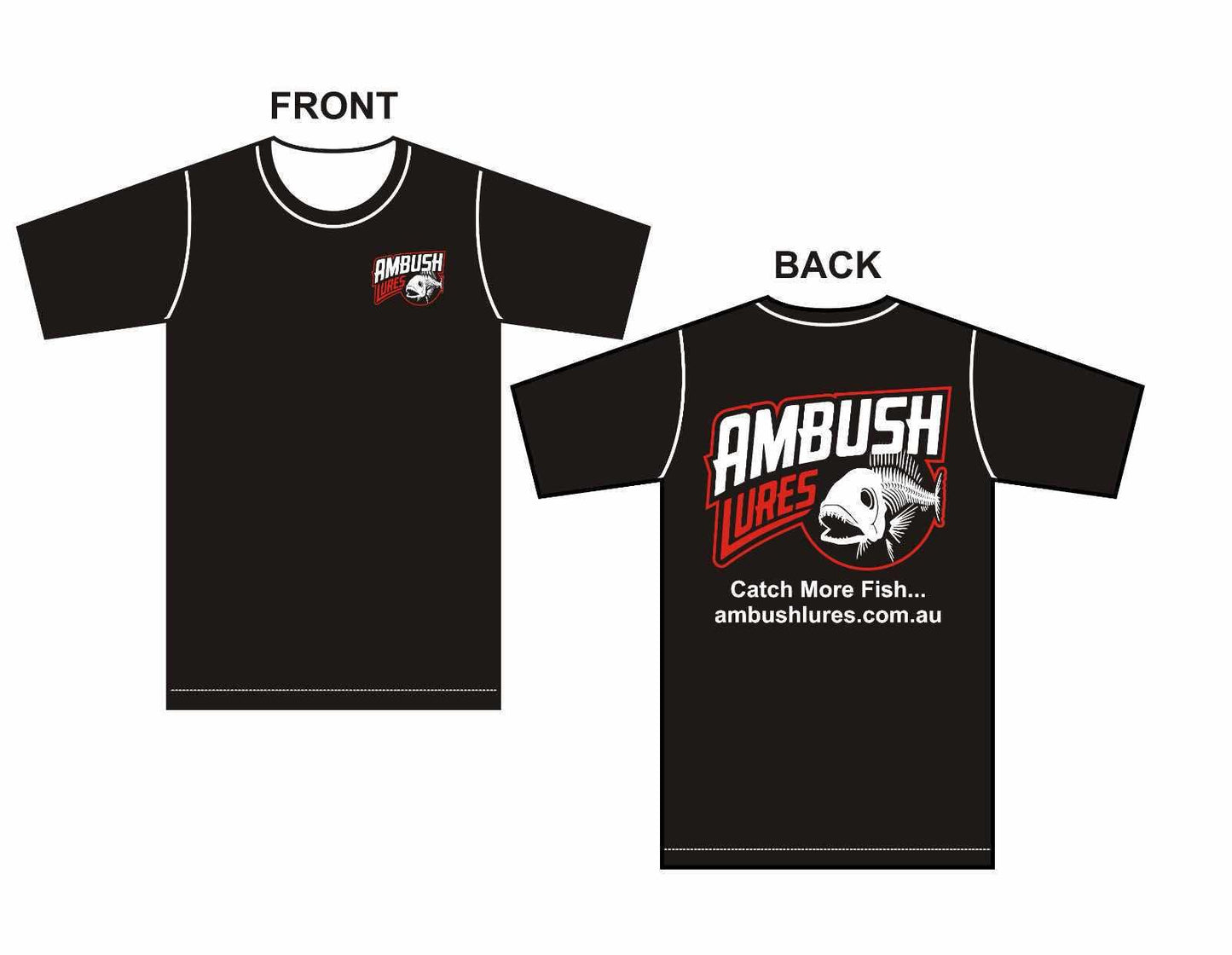 Ambush lures T-shirt